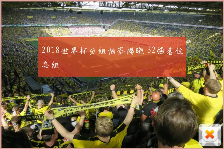 2018世界杯分组抽签揭晓 32强落位各组