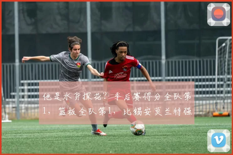 他是水货探花？季后赛得分全队第1，篮板全队第1，比锡安莫兰特强多了